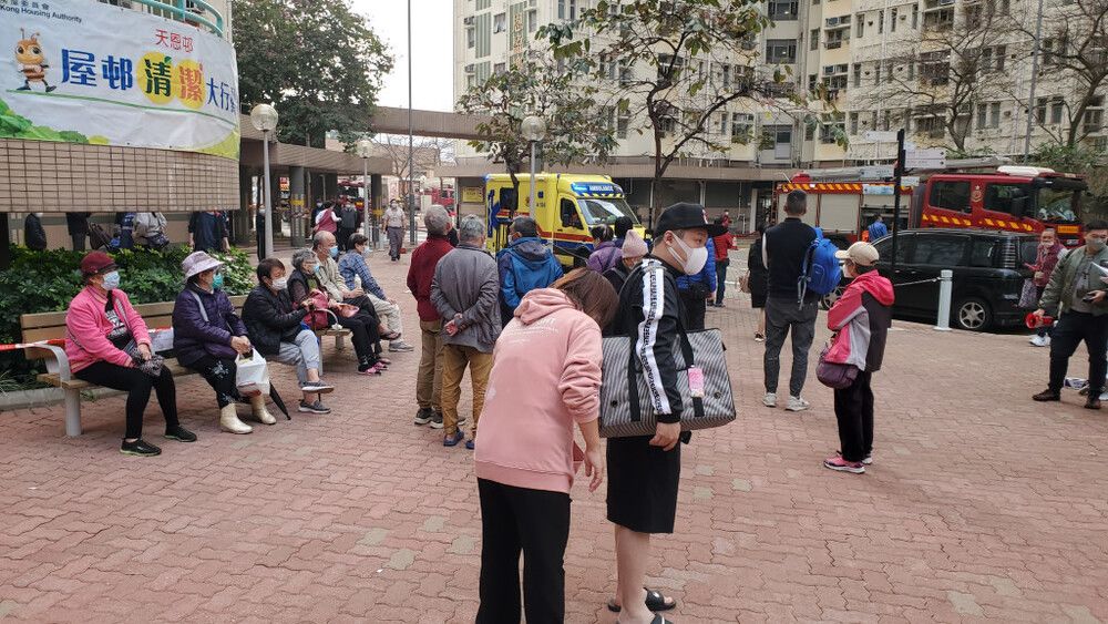 Elderly man sent to hospital after fire breaks out at Tin Shui Wai flat