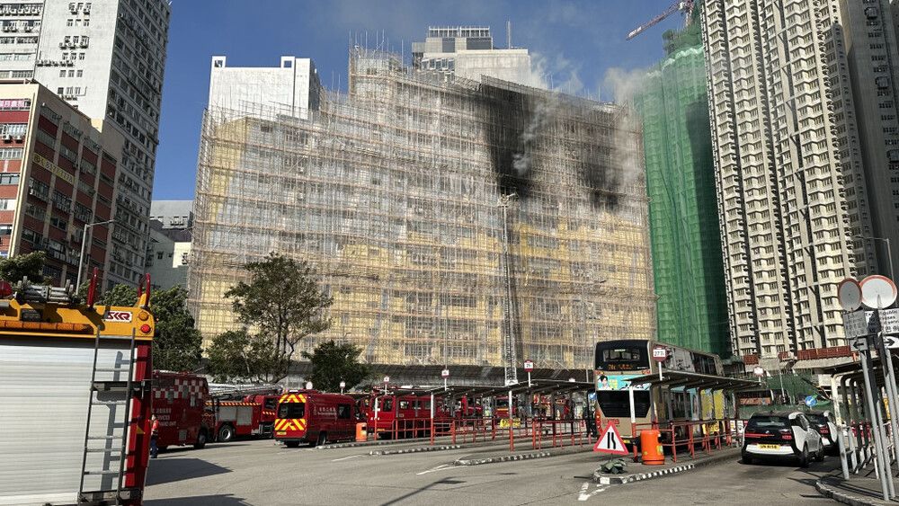 One hospitalized as San Po Kong fire burns for more than four hours