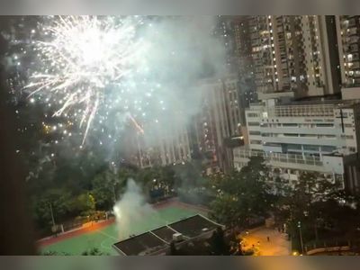 Two Hong Kong men arrested in connection with illegal fireworks display