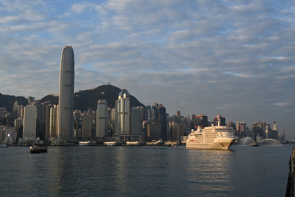 Hong Kong welcomes back first cruise ship since Covid-19 pandemic began