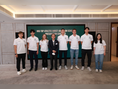 HKU welcomes eight elite student-athletes, each awarded HK$400,000 in scholarship