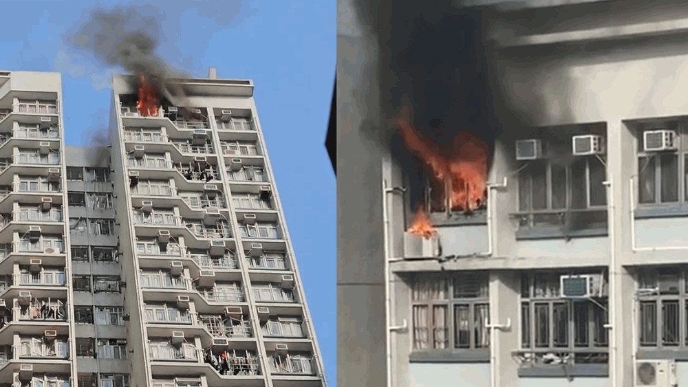 Fire in Tsz Wan Shan leads to evacuation of 50 residents