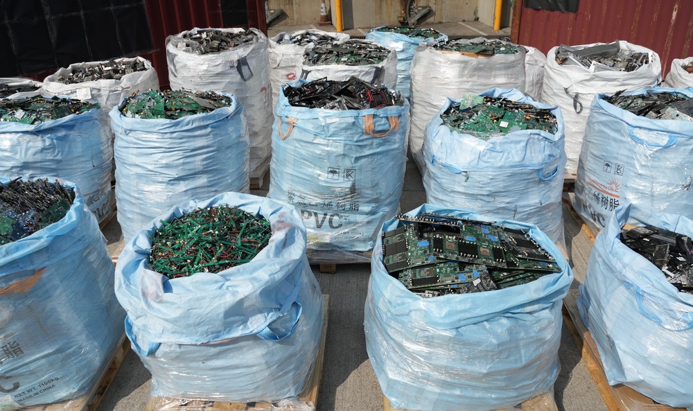 Customs seize harmful e-waste worth $12m