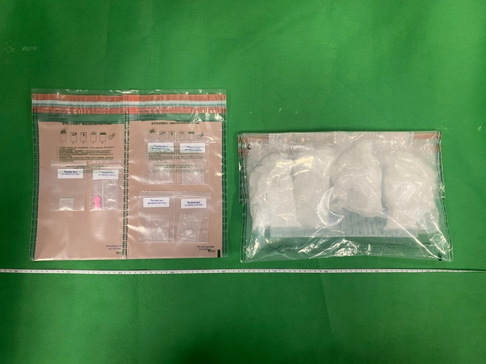 Customs seize dangerous drugs worth about HK$580,000, one arrested