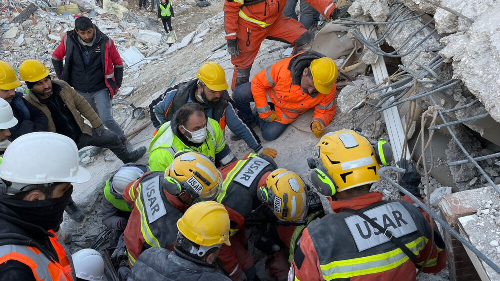 HK rescue team found three survivors in Turkey