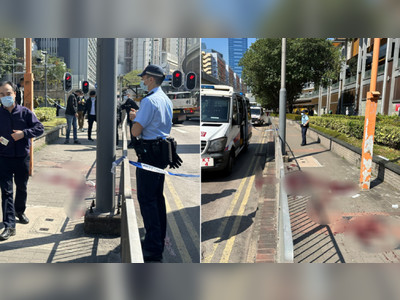 Five arrested for daring knife attack outside Kwun Tong Court