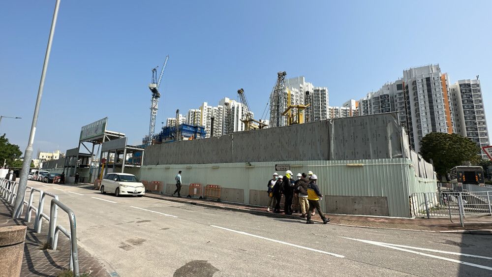 Worker injured by swinging crane hook at Tin Shui Wai site