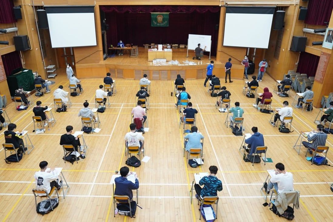 ‘No special centres for infected Hong Kong students sitting university entrance exams’