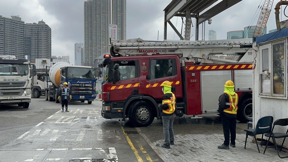 Worker suffers broken leg after steel beam falls onto him at West Kowloon Cultural District site