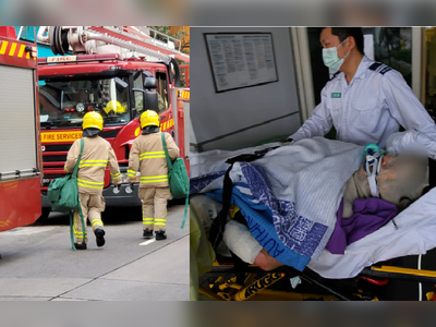 Blaze breaks out in Shau Kei Wan, couple injured