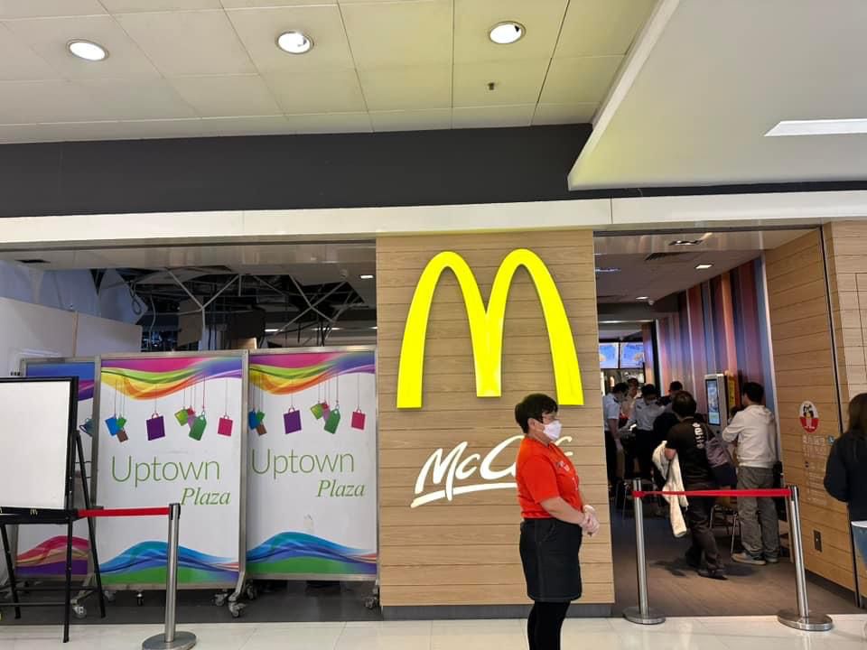 Man injured in ceiling collapse at Tai Po McDonald’s
