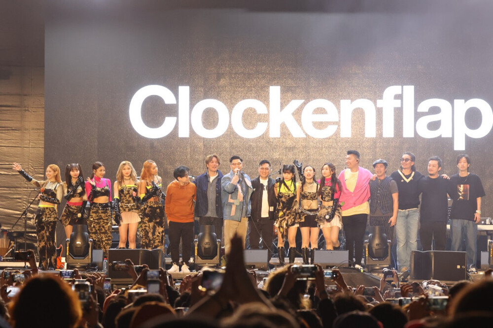 Hongkongers welcome Clockenflap with unmasked smiley faces