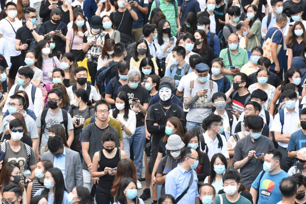Security chief defends anti-mask law, citing national security concerns