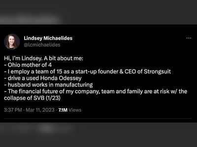 'I don't know how this ends': Mom with 4 kids in Ohio who owns small startup says SVB mess is not just a '1% problem'