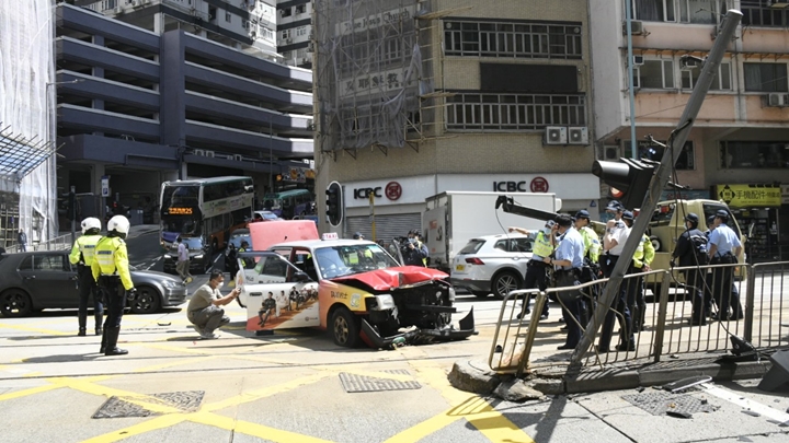January sees 295 traffic accidents involving taxis, with over half of the drivers aged above 60