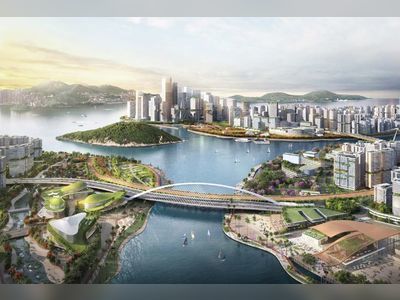 Hong Kong leader says work on 2 mega land projects to proceed simultaneously