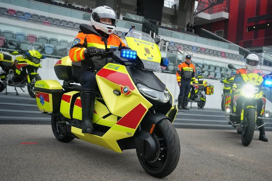 Hong Kong’s fire services roll out first electric motorcycles for 5-month trial