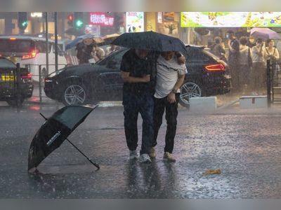 Medical services disrupted amid Hong Kong’s 1st amber rainstorm warning of the year