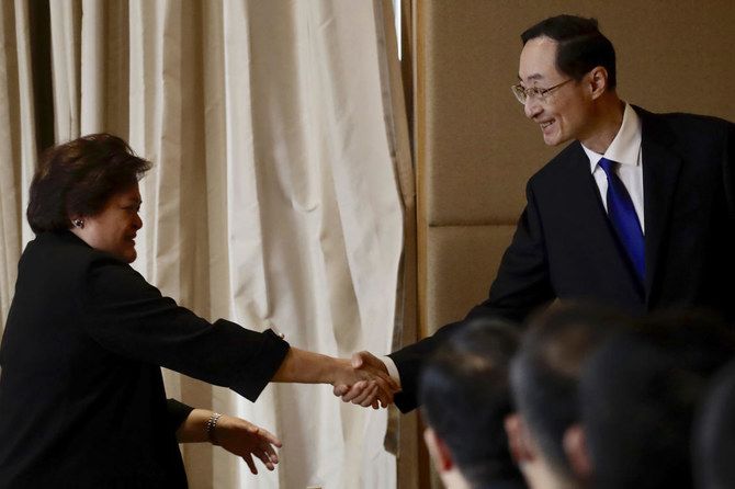 Philippines, China say to address maritime issues peacefully
