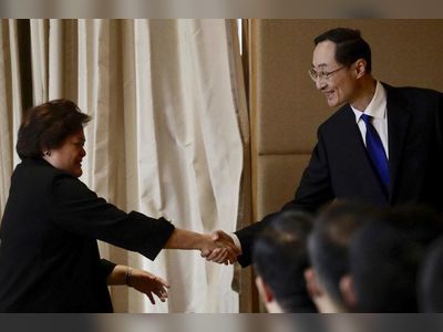 Philippines, China say to address maritime issues peacefully