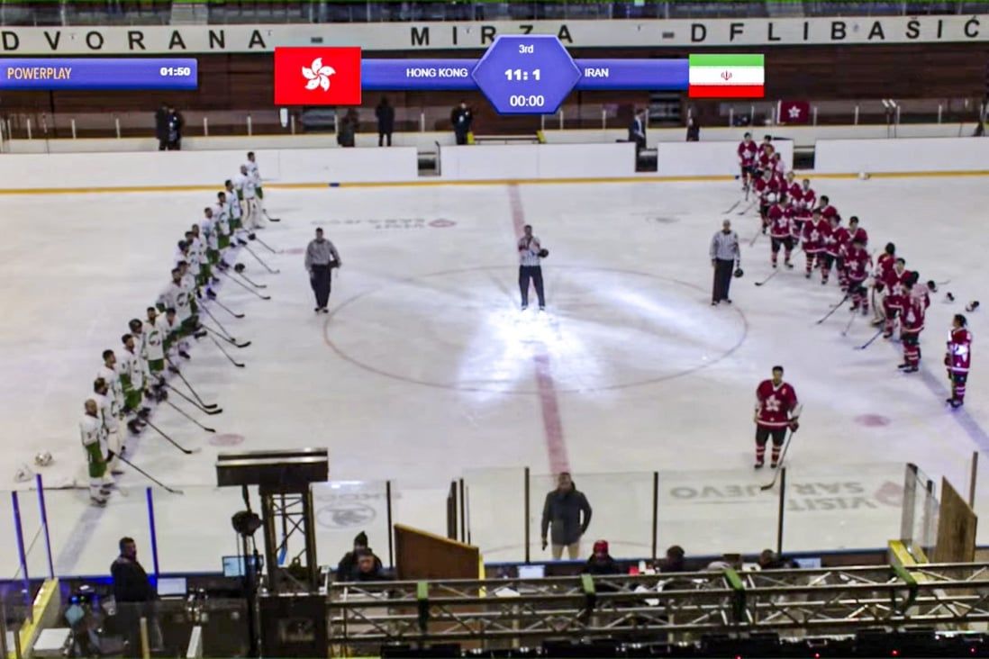 Hong Kong sports body, ice hockey team clash over national anthem blunder