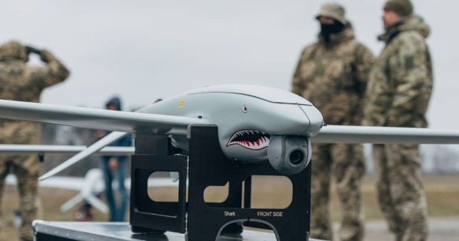 'Shark' drones being deployed on Ukraine battlefield in 'now or never' moment