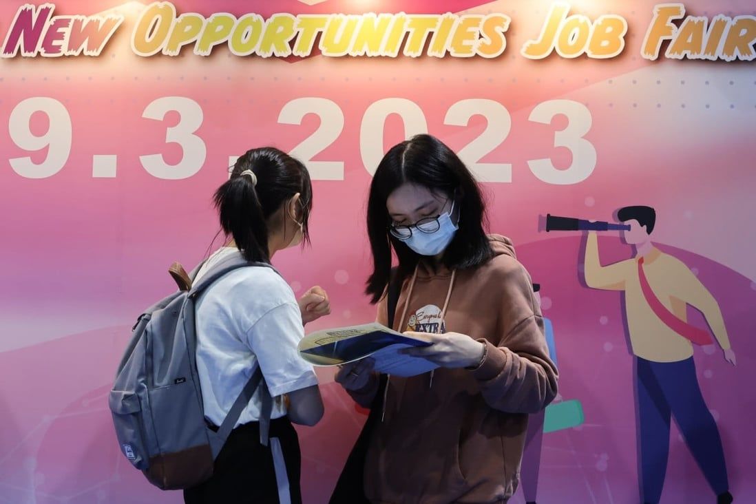 Hundreds visit Hong Kong job expo hoping to grab one of 4,700 openings