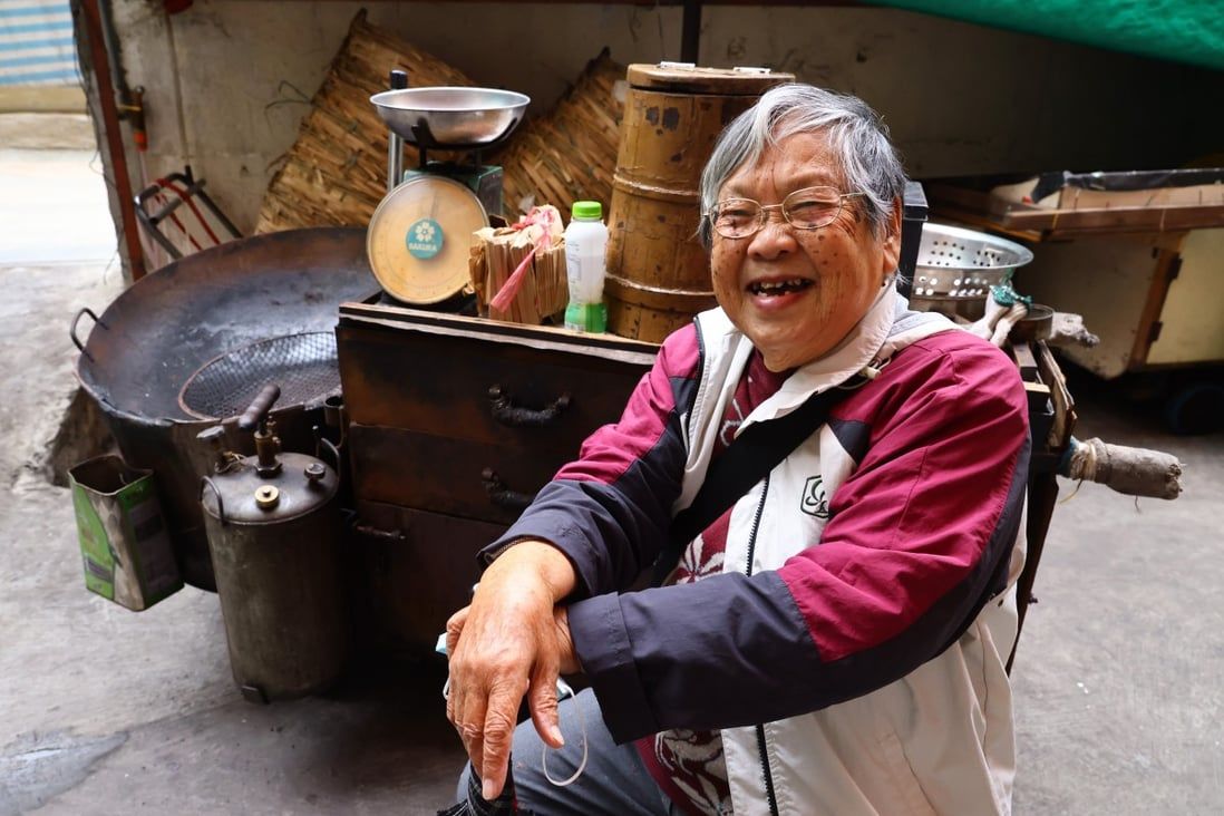 Delight for Hong Kong hawker, 90, after return of decade-old roast chestnut cart