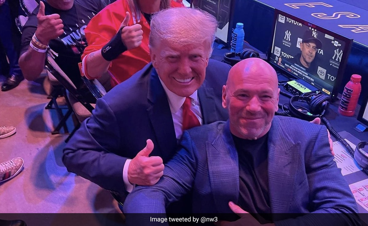 Watch: Donald Trump Enjoys Evening At UFC 287. How Crowd Reacted