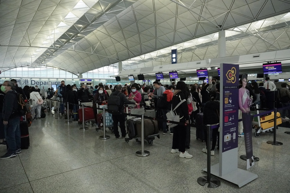 Hong Kong airport passenger traffic reaches 4.2m in January and February: transport chief