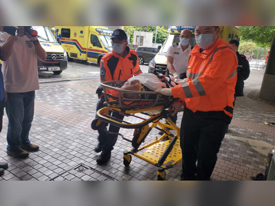 A night with firefighters as hiker hospitalized some 20 hours after reporting injury