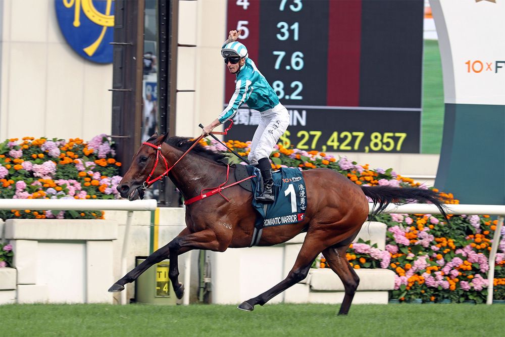 Hong Kong horses dominate at Sha Tin Champions Day