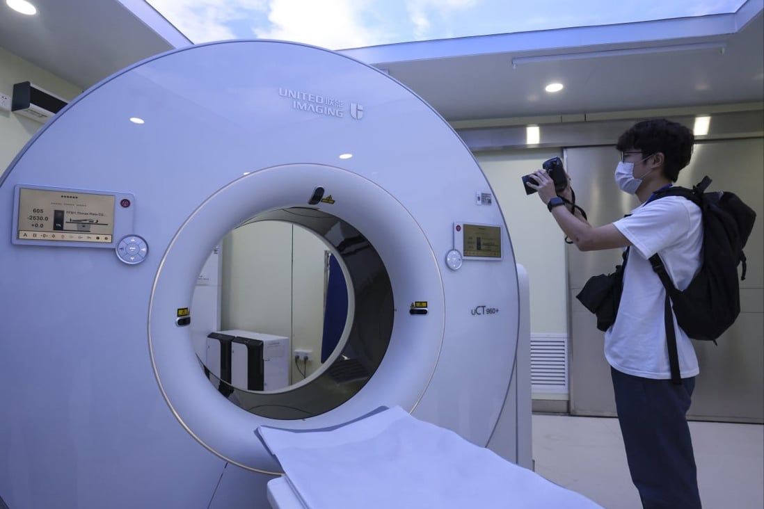 Makeshift Covid hospital in Hong Kong to be used for radiology services