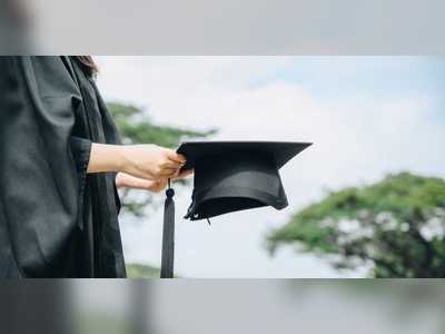 A mother, father, and daughter became the first family to graduate and walk the stage together at a private Texas university