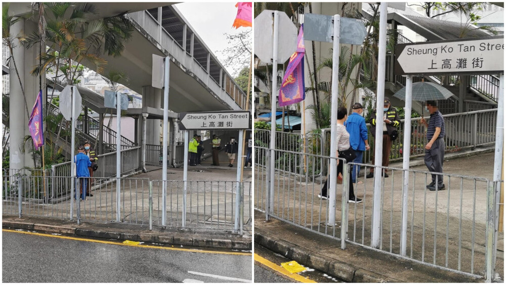 Police crackdown on jaywalkers in Kwai Tsing