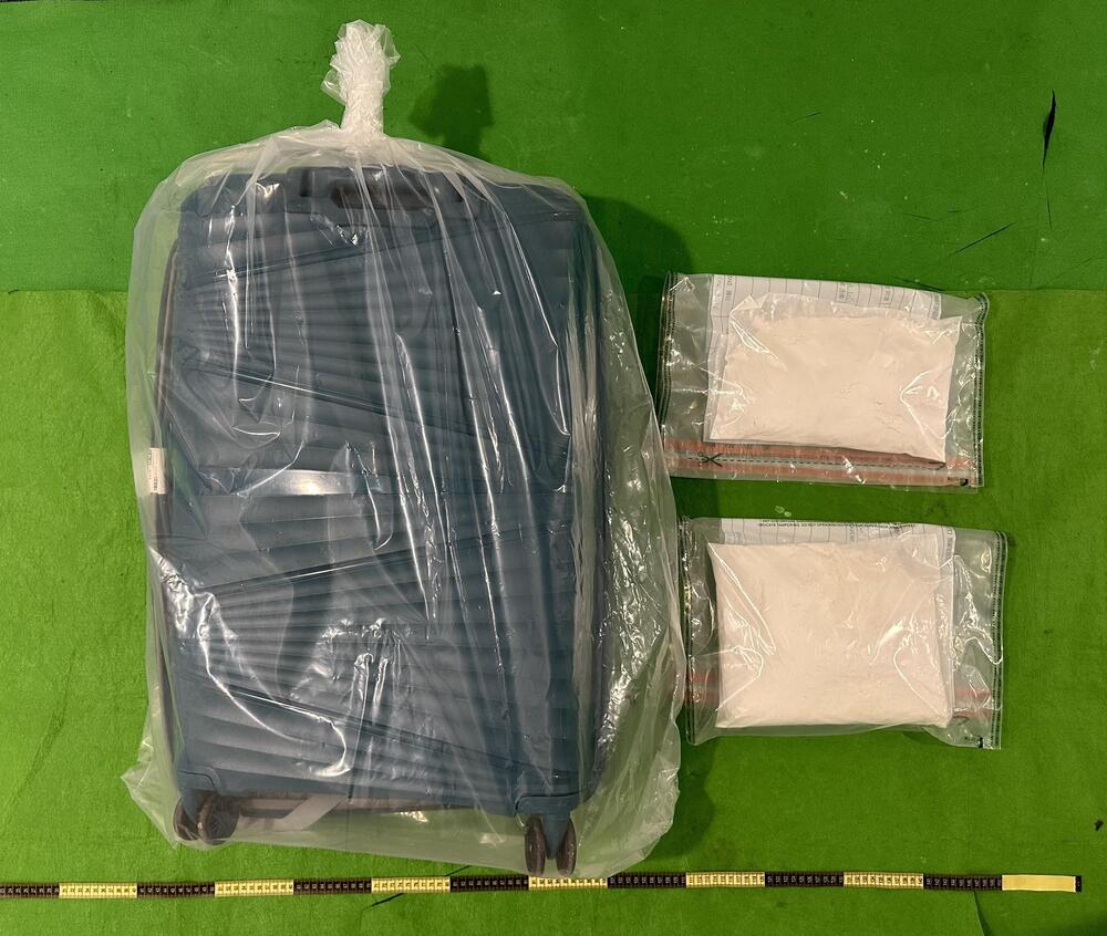 Man arrested at Hong Kong airport with HK$2.4m of cocaine
