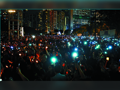 Hong Kong Sec. for Justice Calls for Caution at June 4th Candlelight Vigil