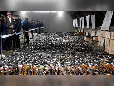 Serbian gun amnesty collects 13,500 weapons, including rocket launcher