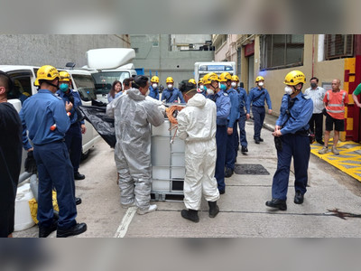 Chemical leak in Tuen Mun sees 33 people evacuated; none injured