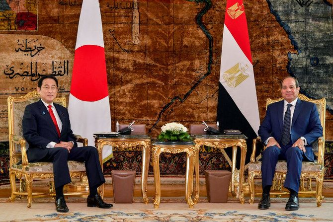 Japan and Egypt reaffirm relations and seek to boost cooperation