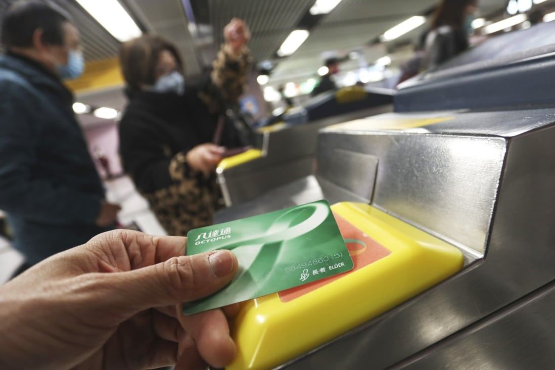 ‘Raise HK$500 fine to curb abuse of ticket scheme for elderly on Hong Kong’s MTR’