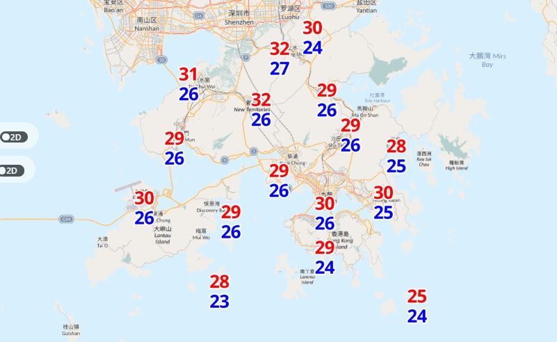 HK sees hottest day of the year as mercury hits 31 degrees