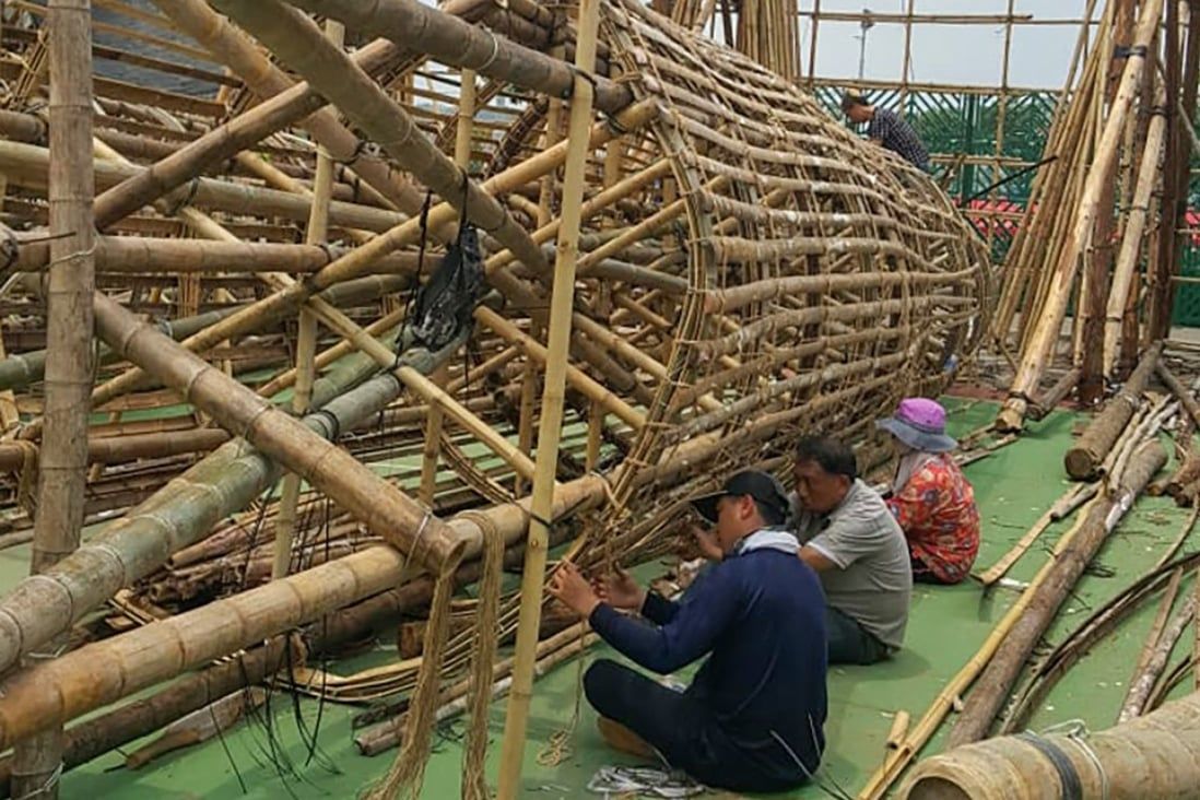 Builder vows to keep making bamboo bun towers for future Cheung Chau festivals