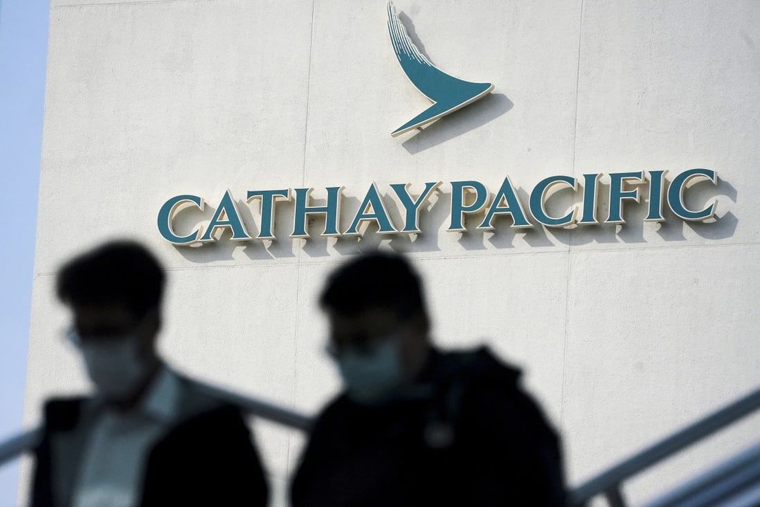 Hong Kong’s Cathay Pacific suspends flying duties of crew accused of discrimination