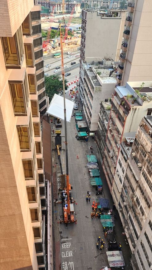 At least eight injured as elevation platform collapses on movie set in Kowloon City