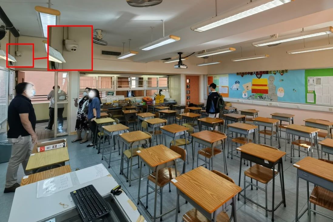 Hong Kong police recommend installing CCTV cameras in classrooms to prevent crime