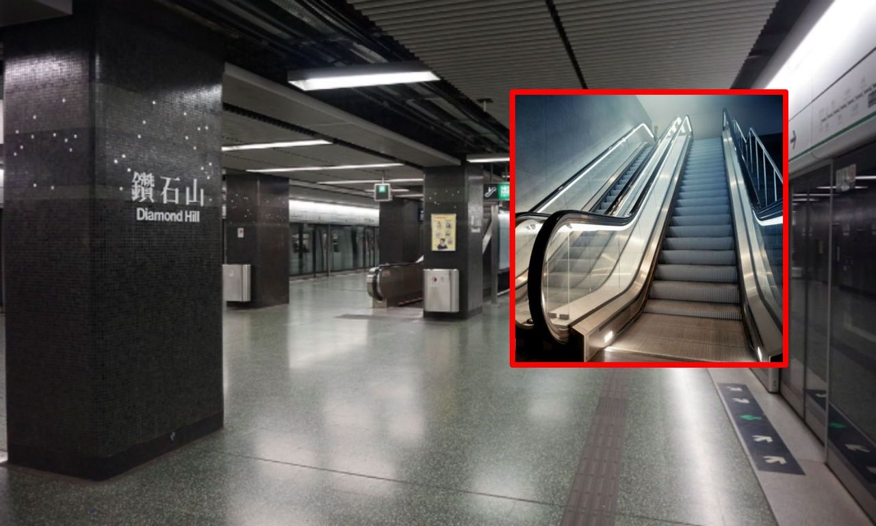 Three Injured in Terrifying Escalator Fall at Hong Kong Railway Station